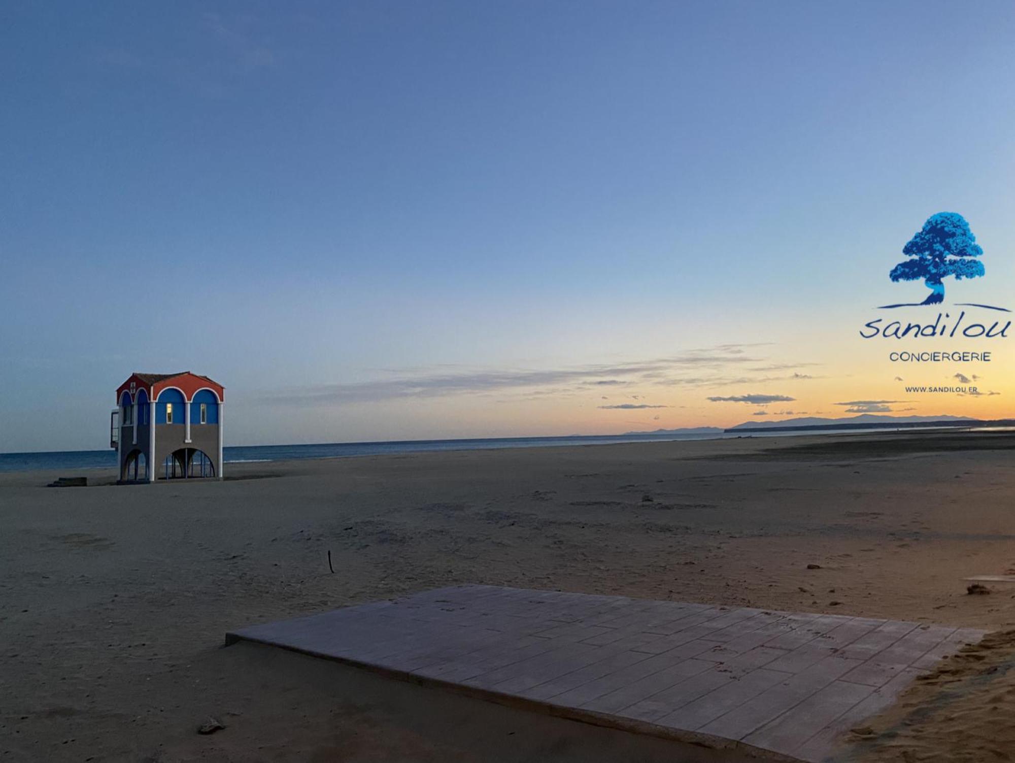 Sandilou Lespetitsbonheurs 2 Chambres Climatise Tv Sigean Esterno foto